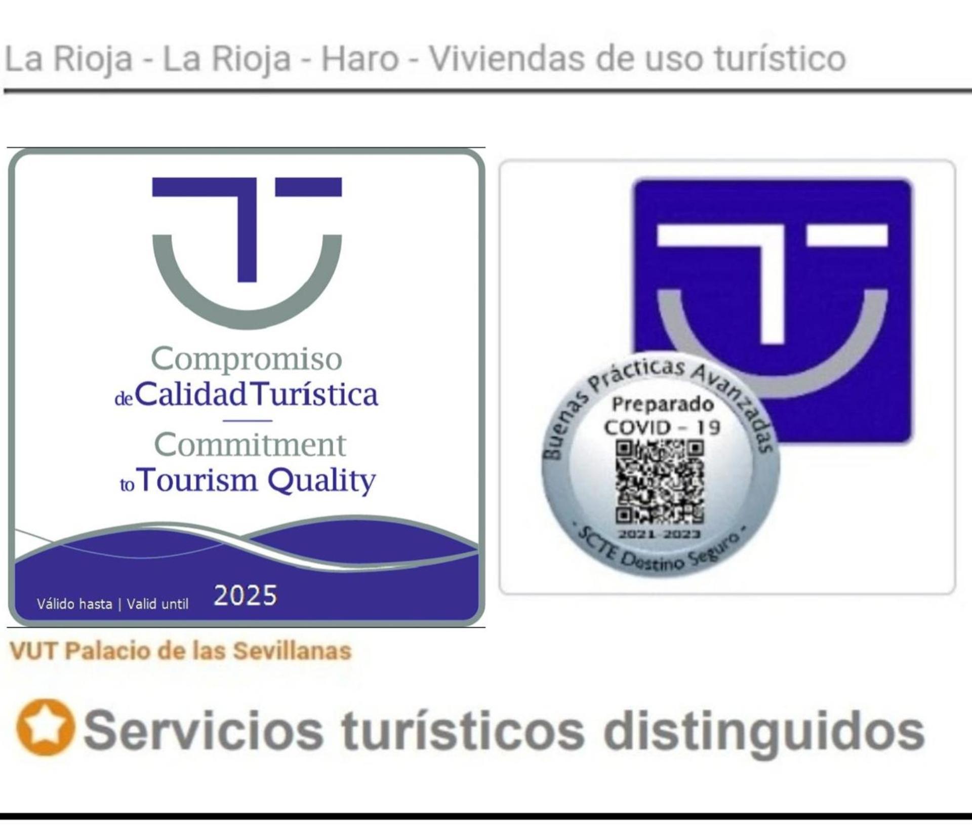 Apartamento Palacio De Las Sevillanas Haro Exteriör bild